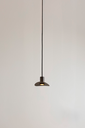 OXOSTSUSSET4 spot suspension - lido disk (black cable) old bronze)