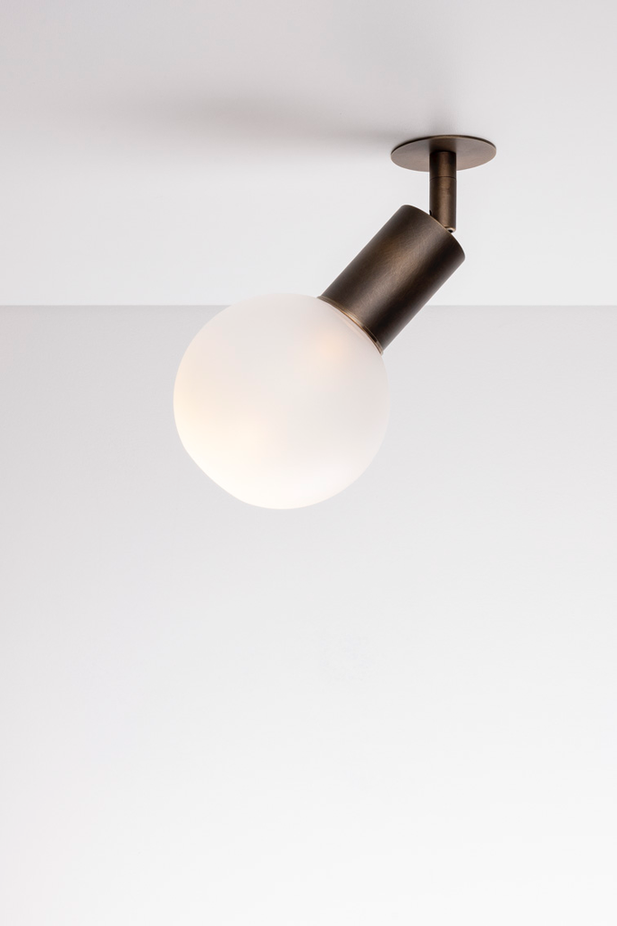 [16103] OXOSTSPOTSET3 adjustable spot - round glass (no driver included) old bronze