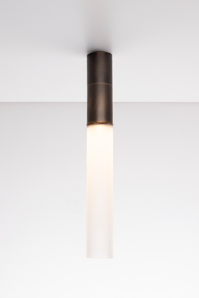 [17102] OXOSTCIELSET2 fixed spot - tube glass (no driver included) old bronze
