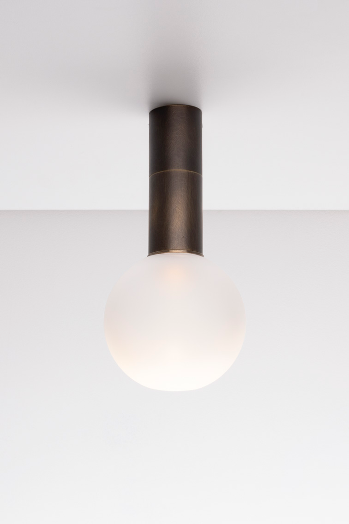 [17103] OXOSTCIELSET3 fixed spot - round glass (no driver included) old bronze