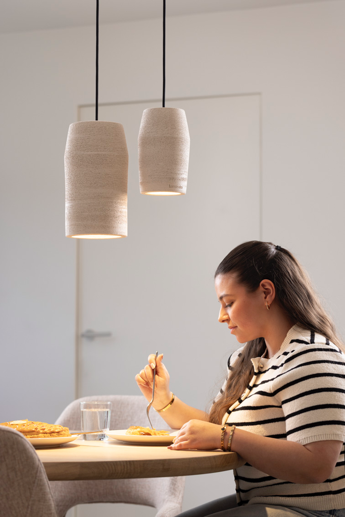 Terraset small - terracotta suspension - led driver included