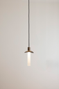 OXOSTSUSSET5LIN spot suspension - lido disk - tube glass (linen cable) old bronze