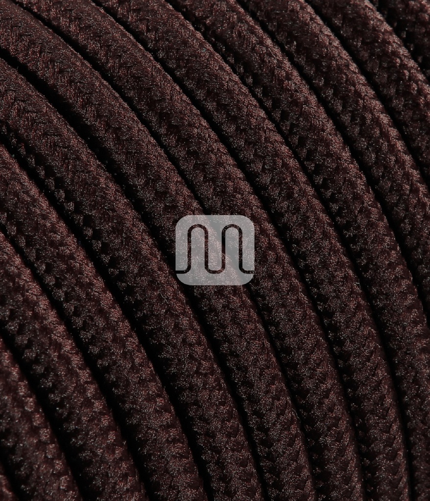 [CA02BR] Cable Brown Fabric per meter CA02BR