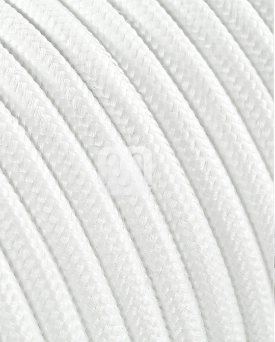 [CA04WH] Cable White Fabric per meter CA04WH