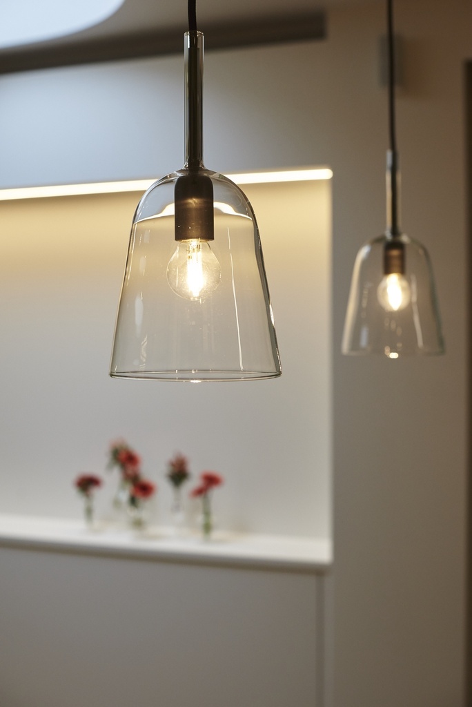 Clara Vetro Ovale Smoked Glass SA30130SM