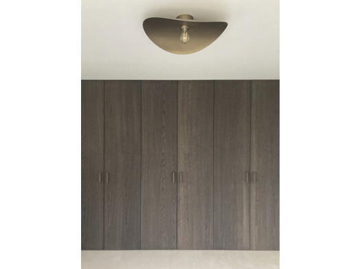 [SE20RB] Lido Ceiling big Rubbed Brass 600mm SE20RB