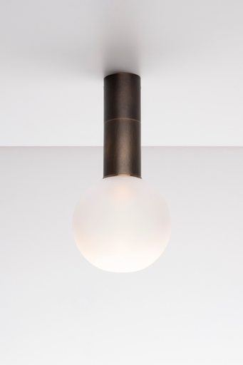 [17103] OXOSTCIELSET3 fixed spot - round glass (no driver included) old bronze