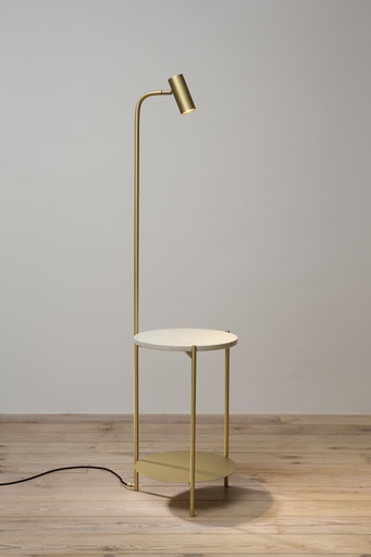 [SA90101SV] Furniture Floorlamp satin Brass SA90101SV