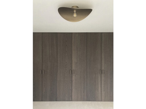 [SE20RB] Lido Ceiling big Rubbed Brass 600mm SE20RB