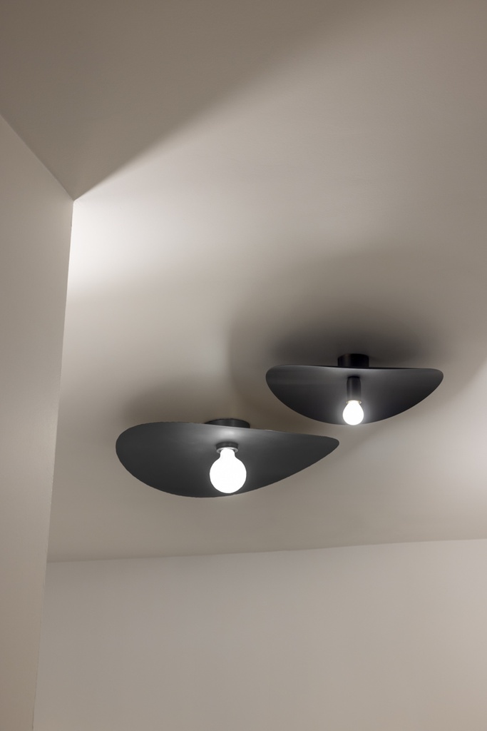 Lido Ceiling big Dark Bronze 600mm SE21BRONZE | Luminello BV